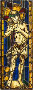 Christus als "Schmerzensmann" mit Kelch